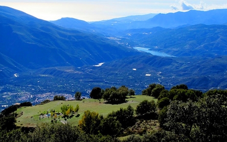 A walk from Capileira to O Sel Ling offered us this sea views