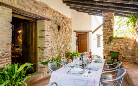 Porche junto a cocina