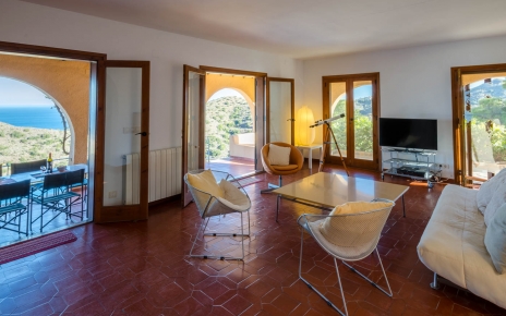 You also enjoy the sea from inside the property